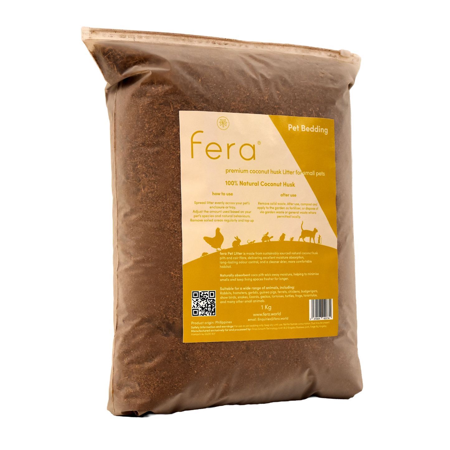 fera Pet Litter 15L Planet positive Product
