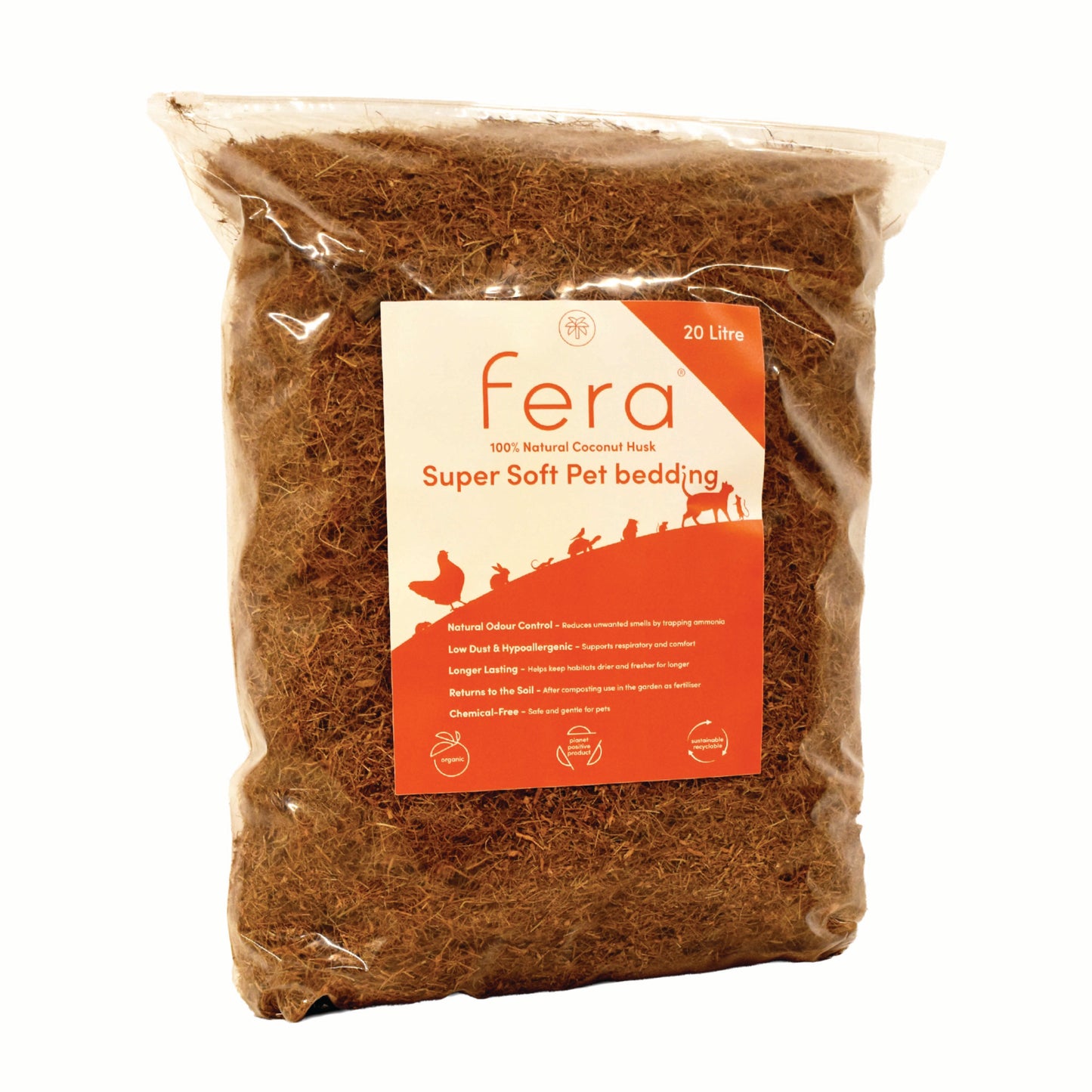 fera Super Soft Pet bedding 20L Planet positive Product